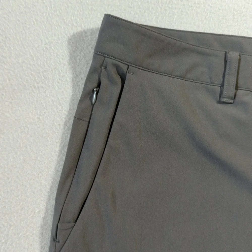 SKYR Tricot Dynasty Mens 36x32 L Golf Pants Performance‎ Stretch Gray Slacks